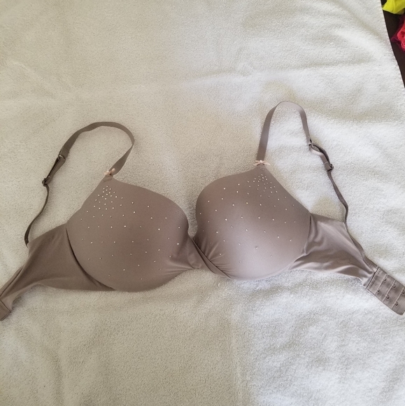Victoria's Secret Other - SALE💚Victoria's Secret Rhinestone Demi Bra 32DD